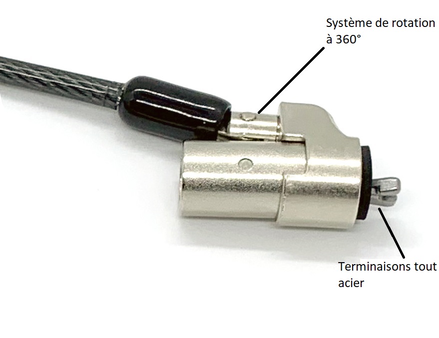 antivol encoche wedge